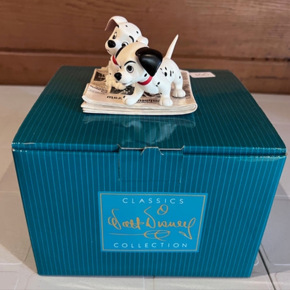 WDCC 101 Dalmatians Pups Go Get Him Thunder Walt Disney Classics Collection COA - Picture 2 of 5